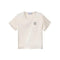 GAELLE T-shirt T-shirt Donna logo strass Bianco P24-GAELLEGAABW00384-OFFWHITE-40 - Francavilla Moda
