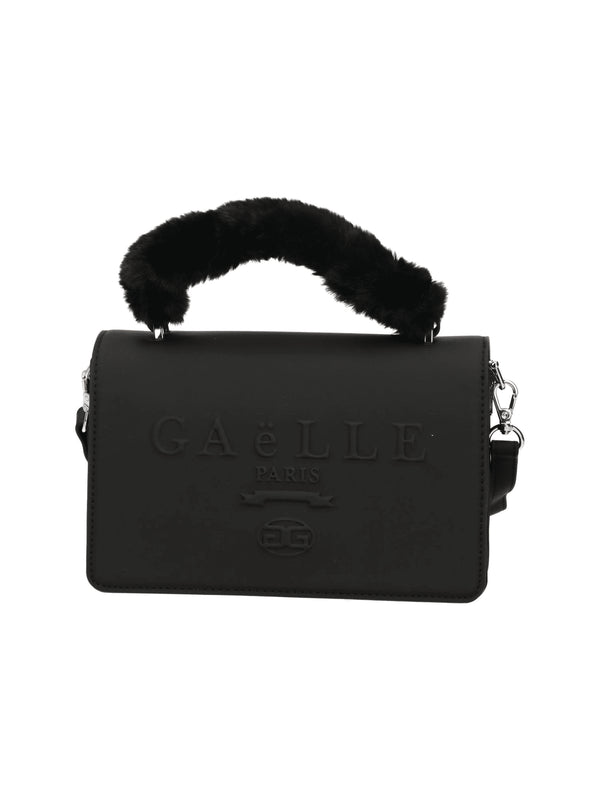 Gaelle Borsa a tracolla Tracolla maxi logo manico ecofur UNI A25-GAELLEGAACW02405-NE01-UNI - Francavilla Moda