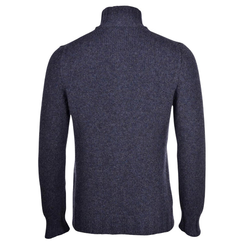 Gran Sasso Cardigan Cardigan Uomo in lana a collo alto 52 A25-GRAN SASSO2317025025-597-52 - Francavilla Moda