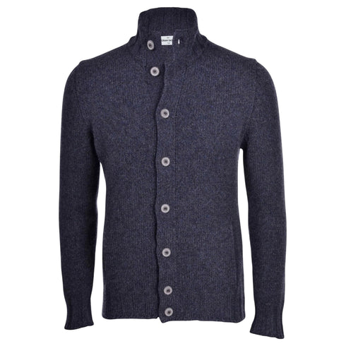Gran Sasso Cardigan Cardigan Uomo in lana a collo alto 52 A25-GRAN SASSO2317025025-597-52 - Francavilla Moda