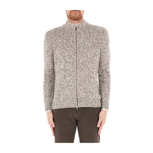 Gran Sasso Pullover Cardigan Uomo tre fili mouline 48 A24 - GRAN SASSO1017825706 - 837 - 48 - Francavilla Moda