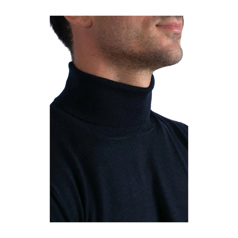 Gran Sasso Pullover Maglia Uomo dolcevita design minimal 48 A24 - GRAN SASSO5515714290 - 099 - 48 - Francavilla Moda