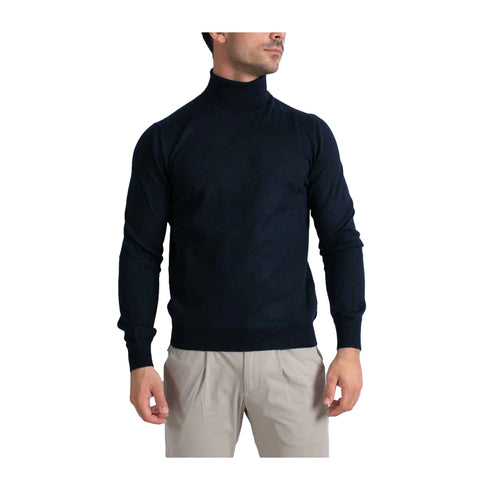Gran Sasso Pullover Maglia Uomo dolcevita design minimal 50 A24 - GRAN SASSO5515714290 - 598 - 50 - Francavilla Moda