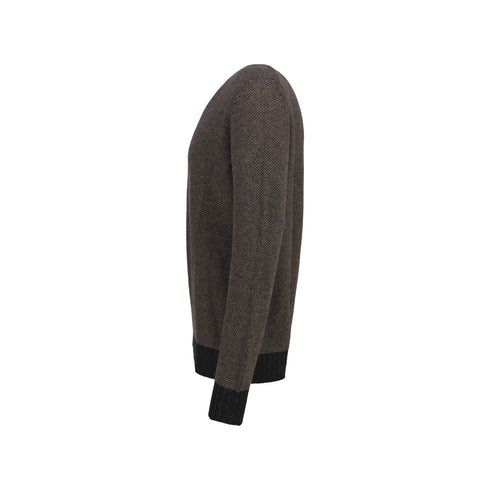 Gran Sasso Pullover Maglia Uomo girocollo a nido d'ape 48 - Francavilla Moda