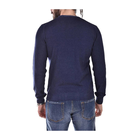 Gran Sasso Pullover Maglia Uomo minimal in lana 50 A24 - GRAN SASSO5516722792 - 628 - 50 - Francavilla Moda