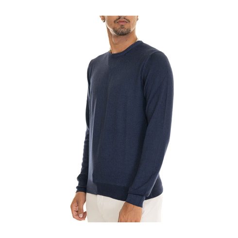 Gran Sasso Pullover Maglia Uomo minimal in lana 50 A24 - GRAN SASSO5516722792 - 628 - 50 - Francavilla Moda