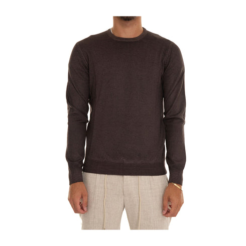 Gran Sasso Pullover Maglia Uomo minimal in lana 48 A24 - GRAN SASSO5516722792 - 308 - 48 - Francavilla Moda