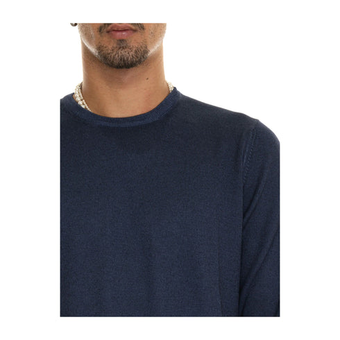 Gran Sasso Pullover Maglia Uomo minimal in lana 50 A24 - GRAN SASSO5516722792 - 628 - 50 - Francavilla Moda