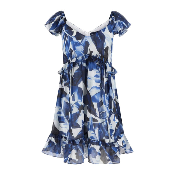 Guess Abito sm Abito corto Donna con volant XS - Francavilla Moda