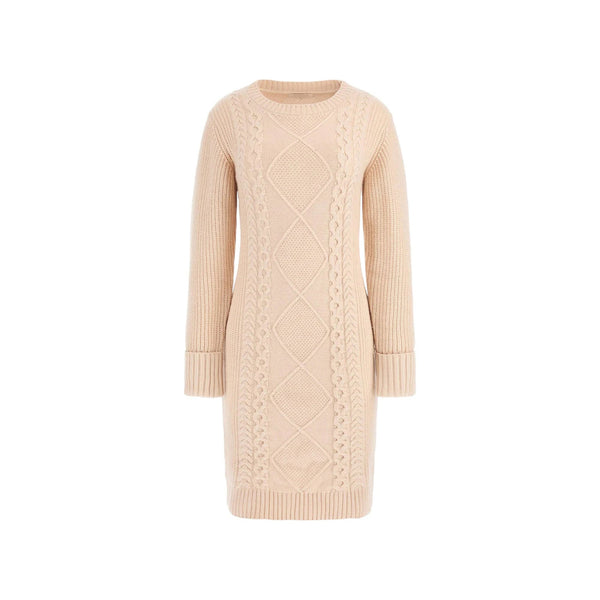 Guess Abito mini Abito Donna mini in maglia Beige - Francavilla Moda
