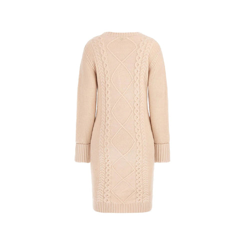 Guess Abito mini Abito Donna mini in maglia Beige - Francavilla Moda
