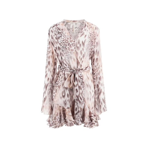 Guess Abito corto Abito Donna Sibilla animalier S - Francavilla Moda