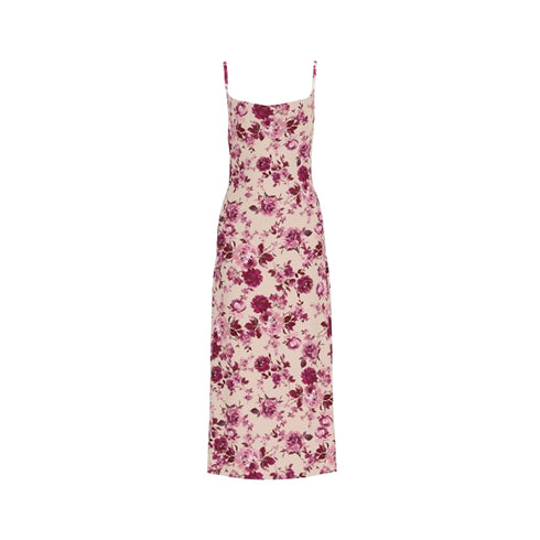 Guess Abito Abito lungo Donna in raso con fantasia XS - Francavilla Moda