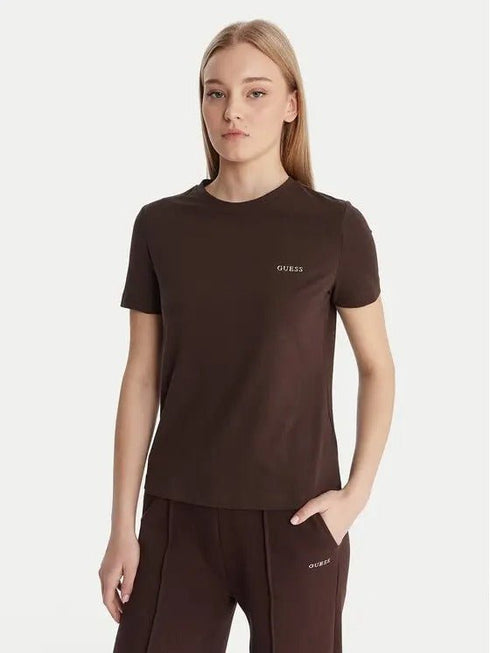 GUESS ATHLEISURE T-shirt mm Donna T-shirt mm con mini logo XS - Francavilla Moda