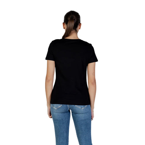 GUESS ATHLEISURE T-Shirt GUESS ATHLEISURE T-shirt ALDA in Cotone con Strass Donna XS - Francavilla Moda