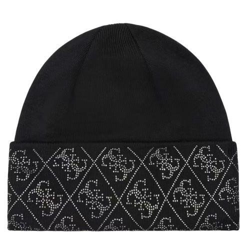 Guess Berretto Berretto con logo in strass UNI A25-GUESSW5BZ20Z2NQ2-JBLK-UNI - Francavilla Moda