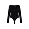 Guess Body Body Donna Larissa scollo quadrato XS A26-GUESSW6YP21K4356-JBLK-XS - Francavilla Moda