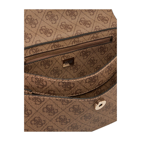 Guess Borsa a spalla Borsa Donna Brenton motivo logo UNI P25 - GUESSHWLG964819 - LTL - UNI - Francavilla Moda