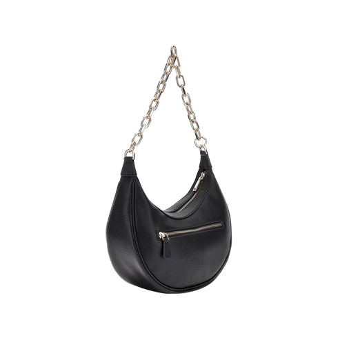 Guess Borsa a spalla Borsa Donna Circe mezzaluna Nero - Francavilla Moda