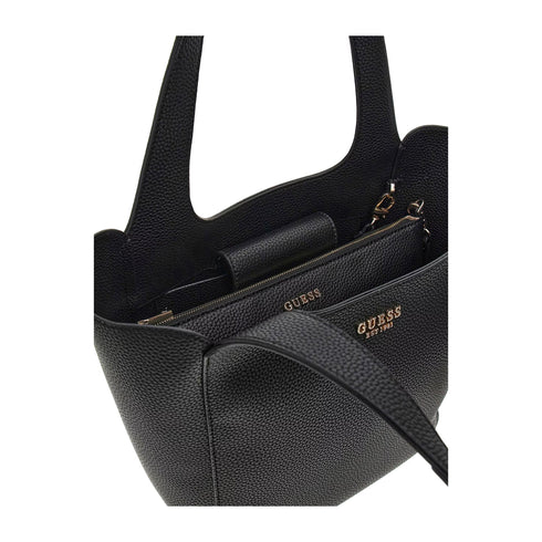 Guess Borsa a spalla Borsa Donna Helina con pochette Nero - Francavilla Moda