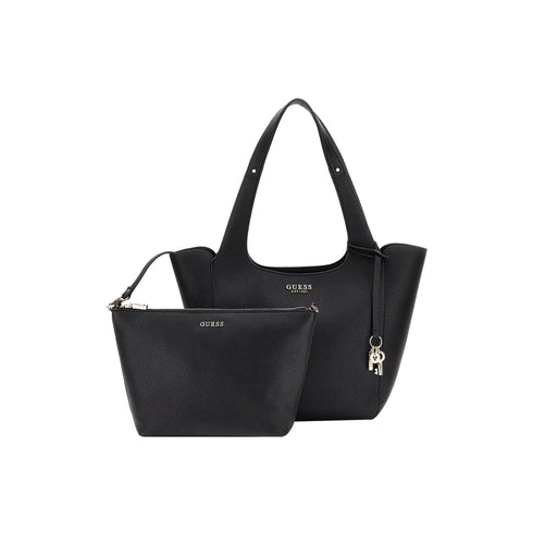 Guess Borsa a spalla Borsa Donna Helina con pochette Nero - Francavilla Moda