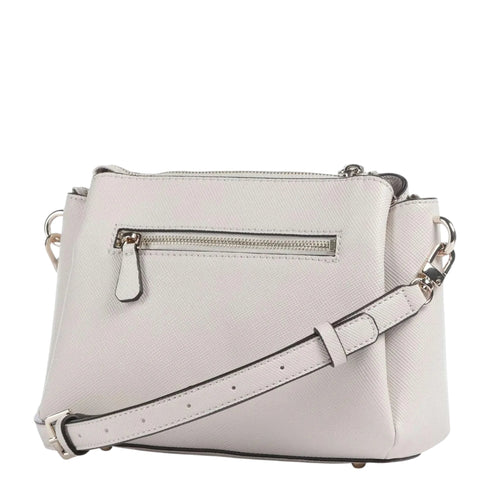 Guess Borsa a spalla Borsa Donna Noelle saffiano UNI P25 - GUESSHWZG787912 - BONE - UNI - Francavilla Moda