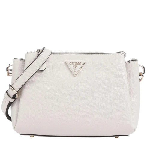 Guess Borsa a spalla Borsa Donna Noelle saffiano UNI P25 - GUESSHWZG787912 - BONE - UNI - Francavilla Moda