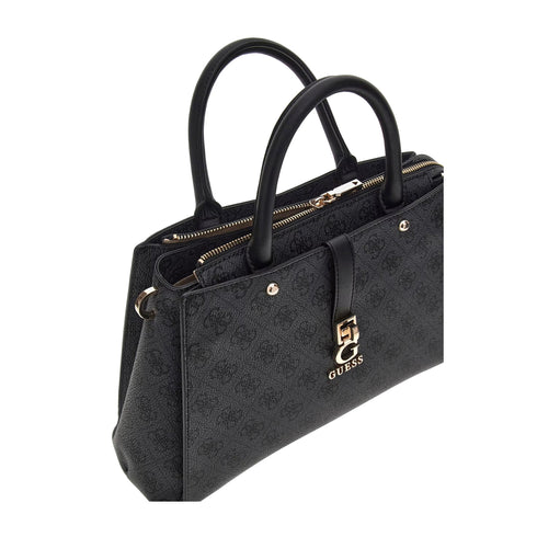 Guess Borsa a mano Borsa Donna Zamira logata a mano Nero - Francavilla Moda