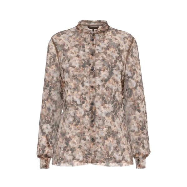 Guess Camicia ml Camicia Donna con fantasia all over XS - Francavilla Moda