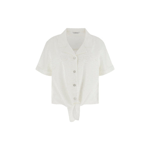 Guess Camicia mm Camicia Donna con lavorazione traforata XS - Francavilla Moda