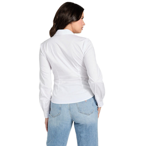 Guess Camicia ml Camicia Donna design drappeggiato XS - Francavilla Moda
