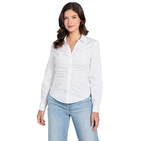 Guess Camicia ml Camicia Donna design drappeggiato XS - Francavilla Moda