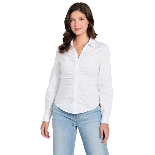 Guess Camicia ml Camicia Donna design drappeggiato XS - Francavilla Moda