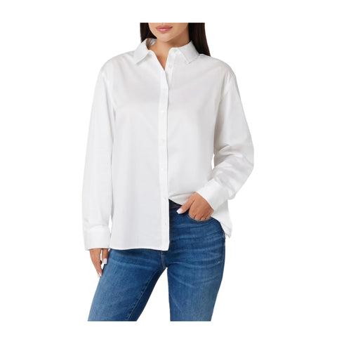 Guess Camicia casual Camicia Donna Erica relaxed fit Bianco - Francavilla Moda