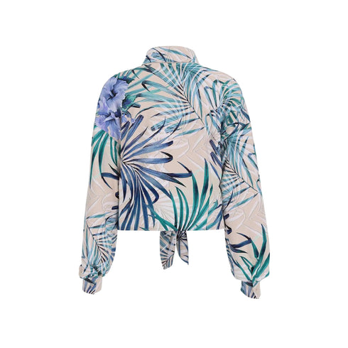 Guess Camicia casual Camicia Donna fantasia con nodo XS - Francavilla Moda