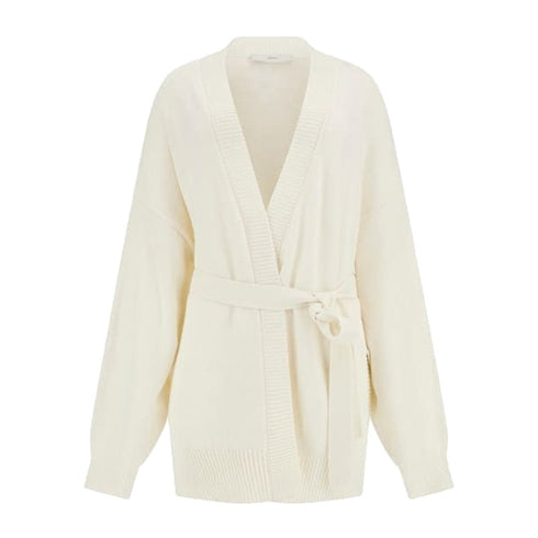 Guess Cardigan Cardigan Donna Matilda con fusciacca Panna - Francavilla Moda