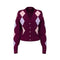 Guess Cardigan Cardigan Donna motivo a rombi XS - Francavilla Moda