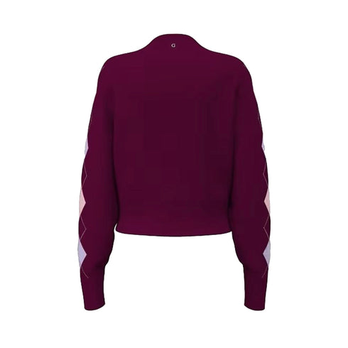 Guess Cardigan Cardigan Donna motivo a rombi XS - Francavilla Moda