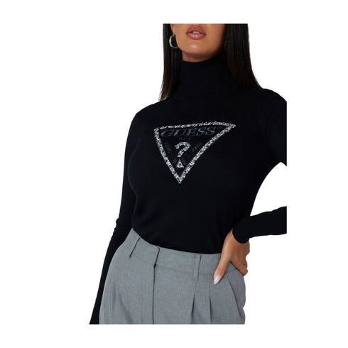 Guess Dolcevita Dolcevita Donna Piper Triangle Nero - Francavilla Moda