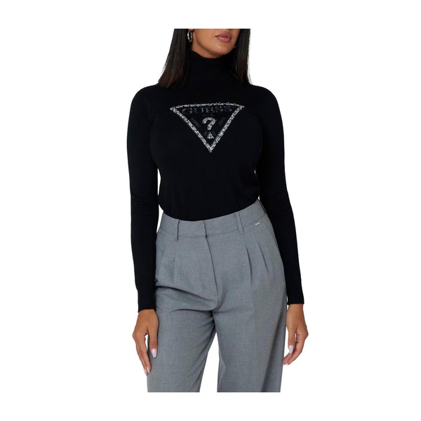 Guess Dolcevita Dolcevita Donna Piper Triangle Nero - Francavilla Moda