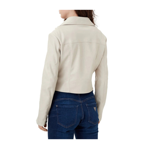 Guess Giacca leggera Giacca Donna in ecopelle cropped S - Francavilla Moda