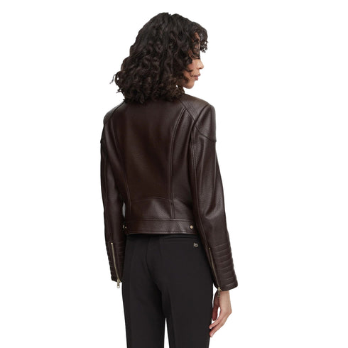 Guess Giubbino Giubbino Donna Marlene in similpelle S - Francavilla Moda