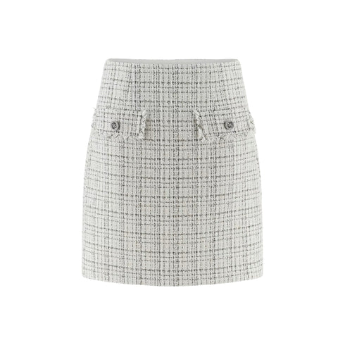 Guess Gonna corta Gonna Donna Annamaria in tweed XS - Francavilla Moda