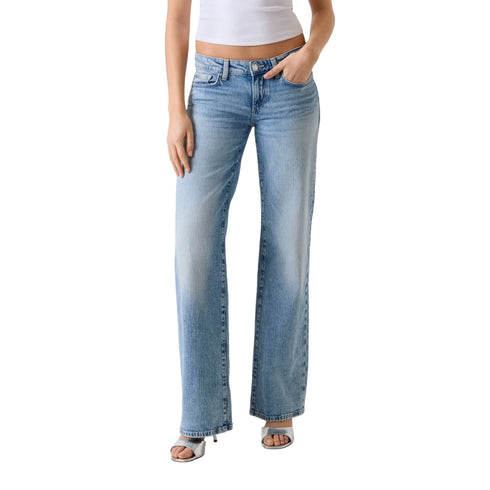 Guess Cinque tasche Jeans donna a vita bassa 5 tasche 26 - Francavilla Moda