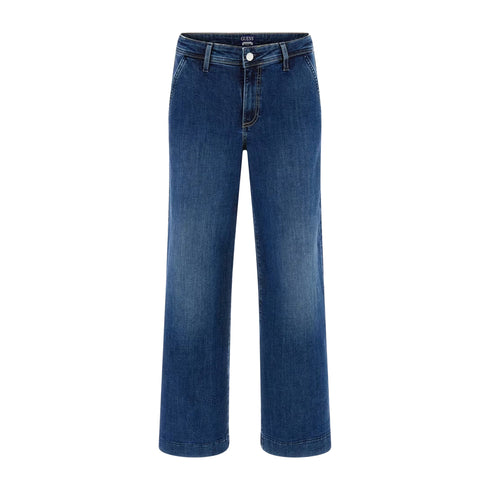 Guess Jeans Jeans Donna Zoya Chino Cropped Denim chiaro P25 - GUESSW5RA1LD5L73 - J4SM - 25 - Francavilla Moda