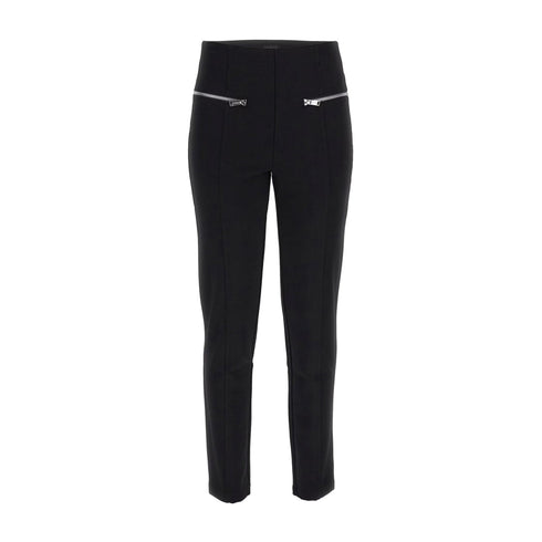 GUESS Pantaloni Leggings Donna Gilese con tasche Nero - Francavilla Moda