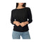 Guess Pullover Maglia Donna con logo paillettes Nero A24 - GUESSW4YR34Z2NQ2 - JBLK - XS - Francavilla Moda