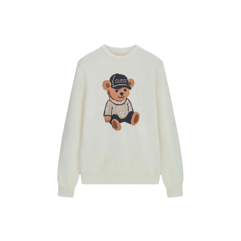 Guess Pullover Maglia Donna con ricamo orso XS - Francavilla Moda