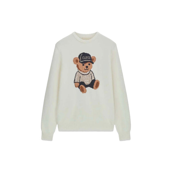 Guess Pullover Maglia Donna con ricamo orso XS - Francavilla Moda