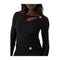 Guess Maglia Maglia Donna cut - out con bottone dorato XS - Francavilla Moda